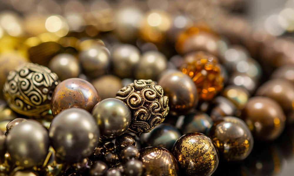 Creating unique metal bead jewelry