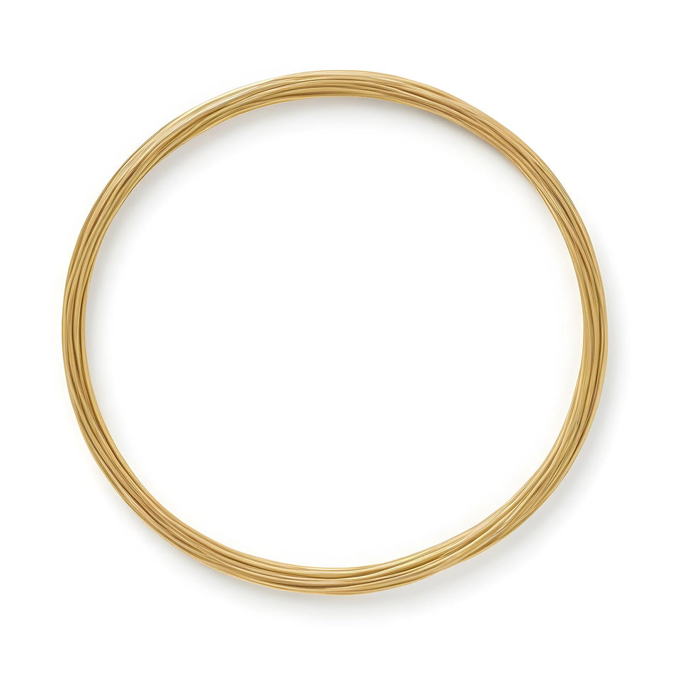 1mm Gold Stainless Steel Beading Wire 20m