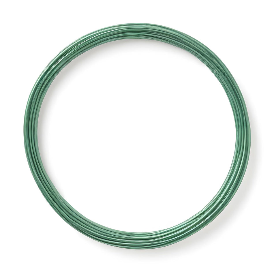 1mm Metallic Green Coloured Beading Wire 10m