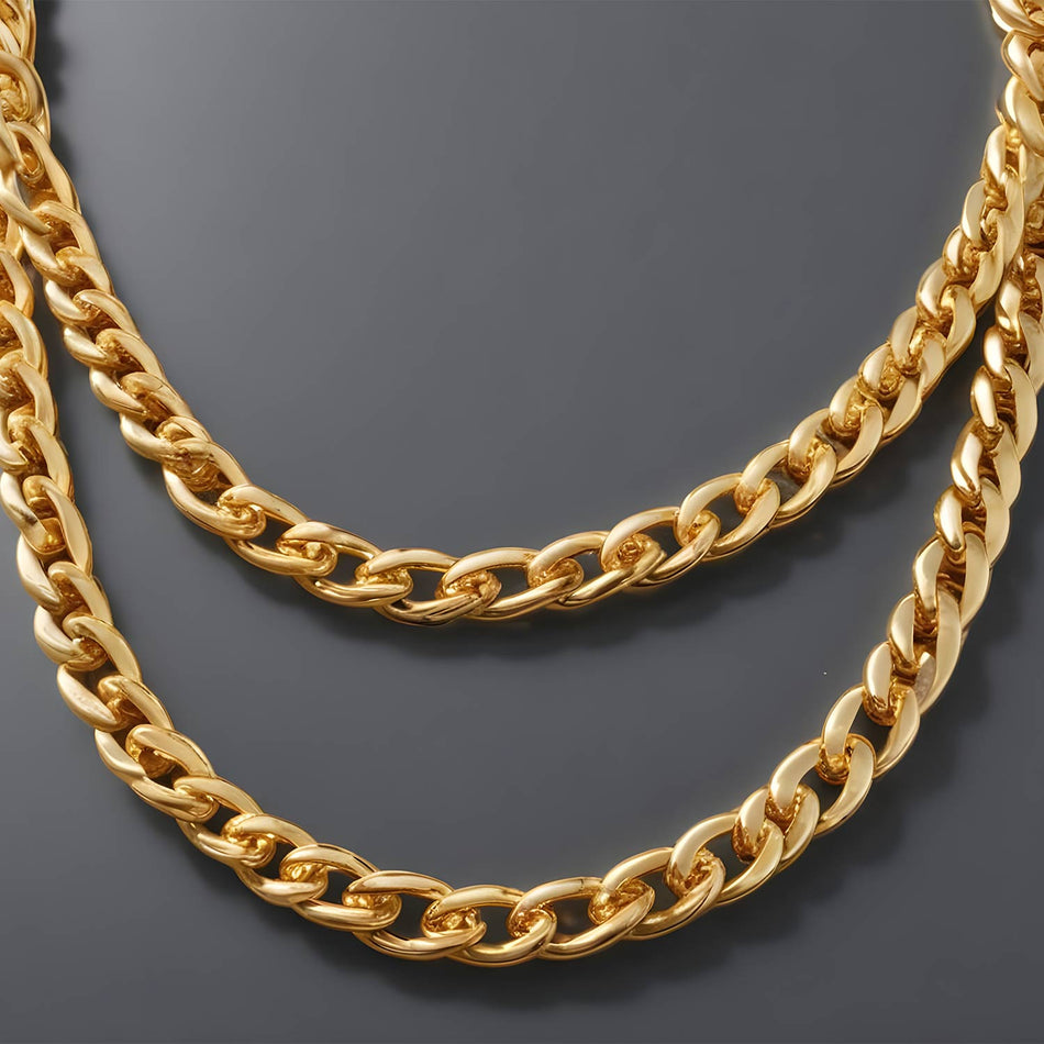 1.5mm Finished Chains 9kt Gold Cable Chain