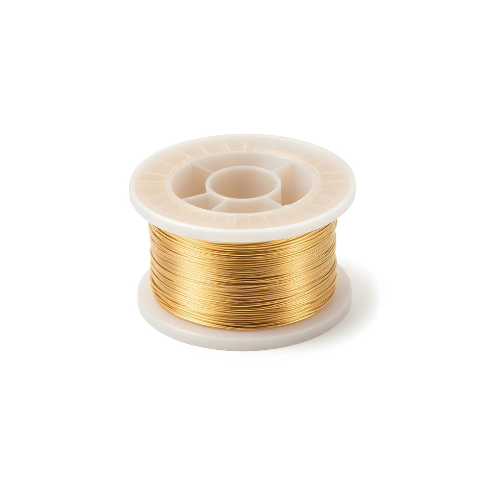 0.8mm Gold Aluminium Beading Craft Wire 20m