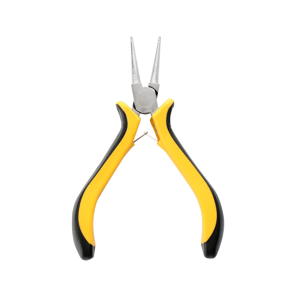 Ornamix Yellow Chain Round Nose Jewellery Pliers