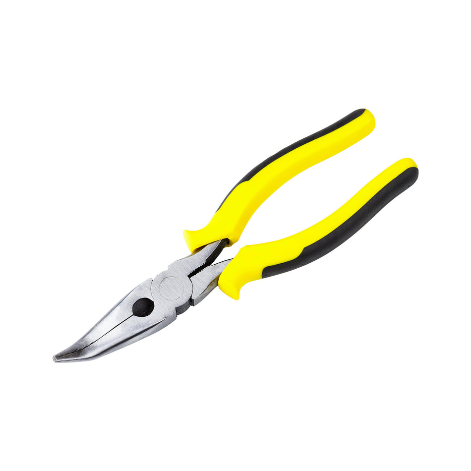 Elegem Yellow Bent Chain Nose Jewellery Pliers With Spring