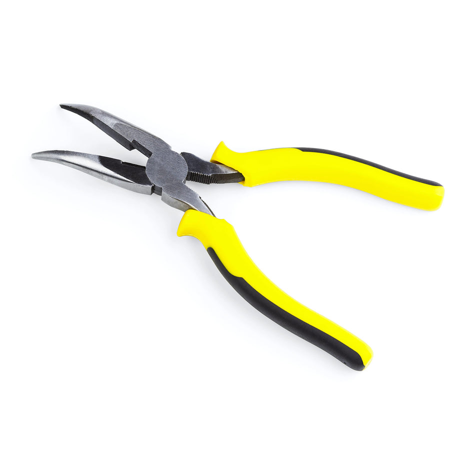 Elegem Yellow Bent Chain Nose Jewellery Pliers With Spring