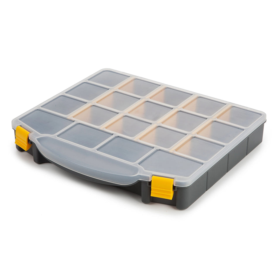 Beadify Large Plastic Storage Box With 19 Compartments