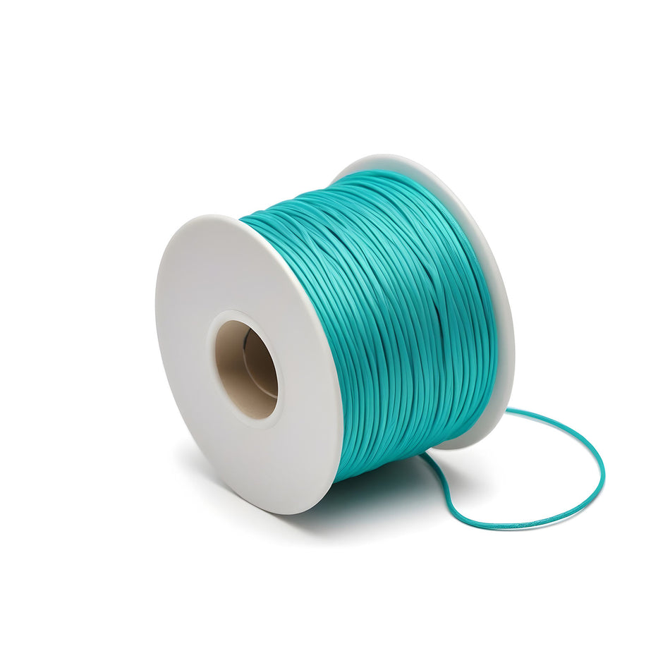 100m Coloured Elastic Turquoise Jewellery Cord 1mm