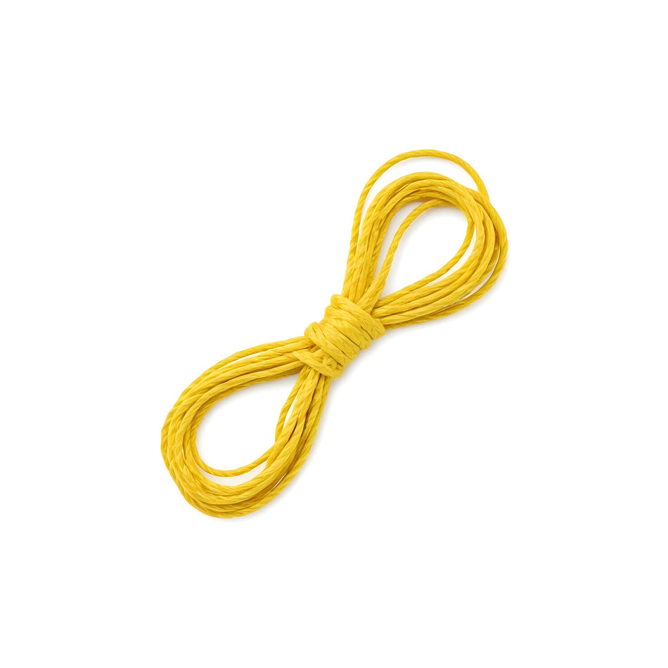 1mm Yellow Polyester Macrame Jewellery Cord 1m